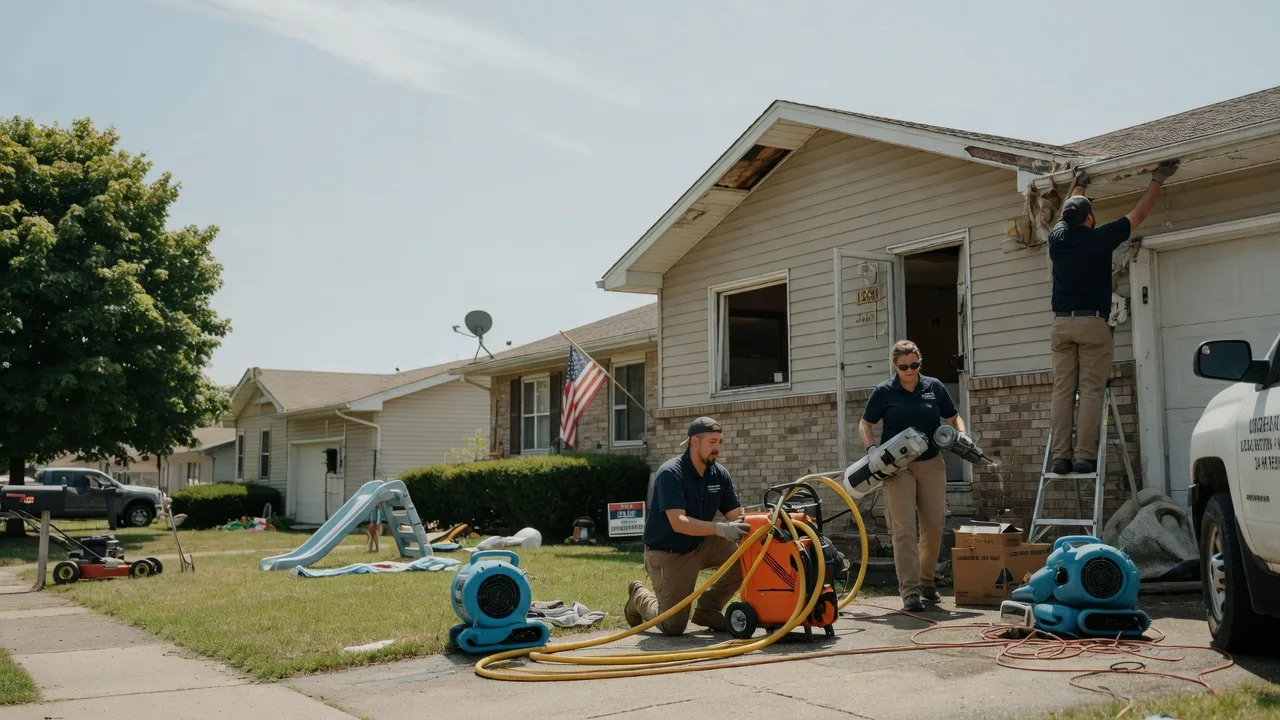 Water Damage Restoration in Fombell, PA near me